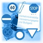 Verkehrsverste, Verwarnungsgeld und Bugeld